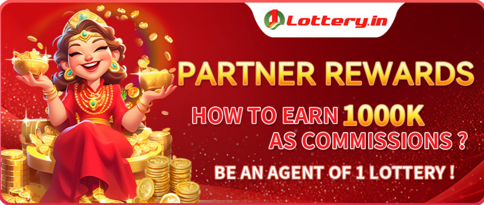 Join 1 lottery to get welcome bonus